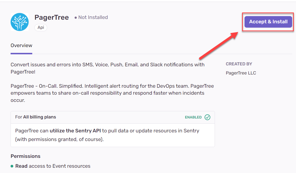 Pagertree install